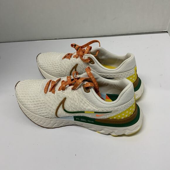 Nike Other - Nike React Infinity Run Flyknit 3 A.I.R. Hola Lou DO9496 001 Size 7.5 Men White